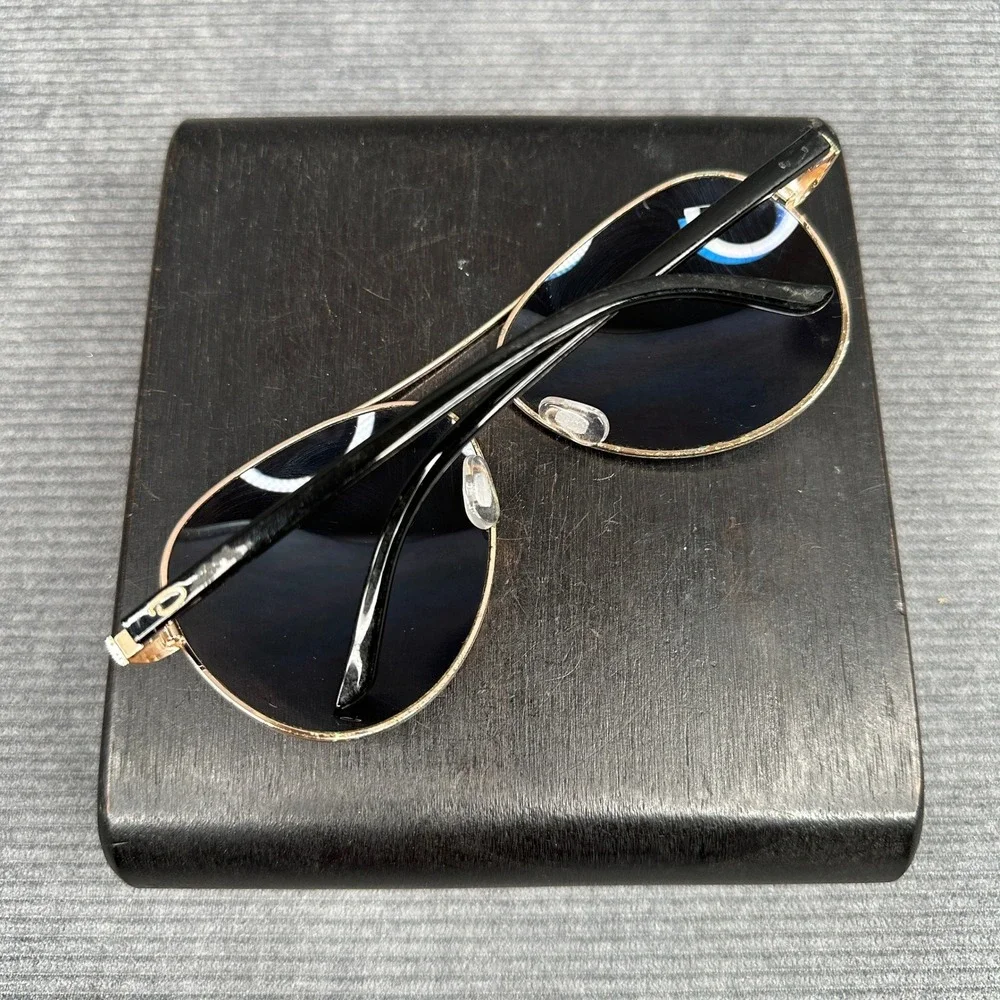 Oscar de la Renta Aviator Sunglasses Gold Blue Tint MOG-3045 450